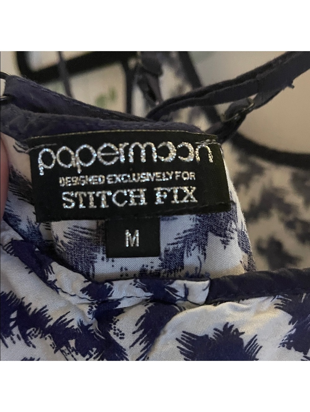 NWOT | Papermoon | M | Black and white straps - Picture 9 of 9